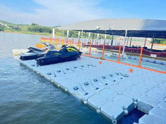 Pontoon Float Floating Pontoon a Модульные понтоны, доки для гидроциклов от компании GKA DOCKS